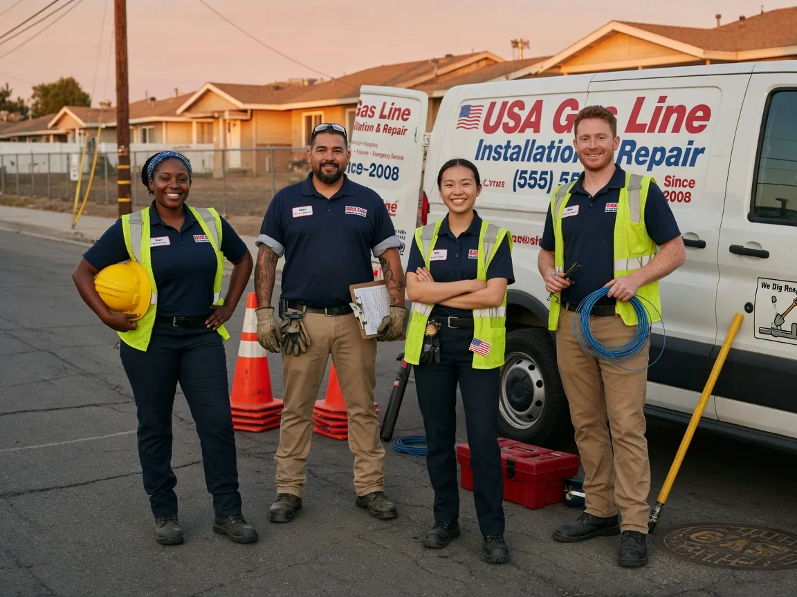 Gas Line Installation company in Hester, LA